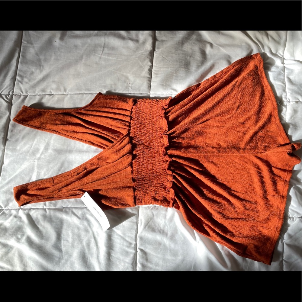 Urban outfitters orange romper